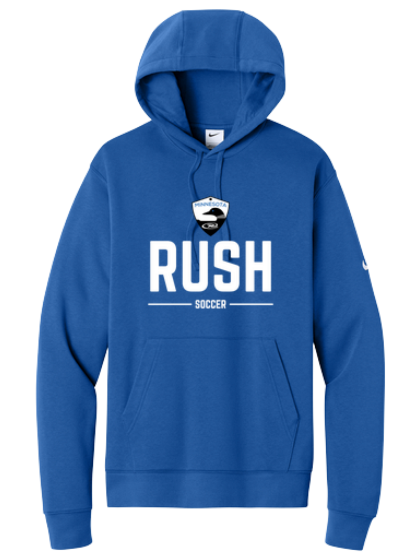 Nike Club Fleece Sleeve Swoosh Pullover Hoodie