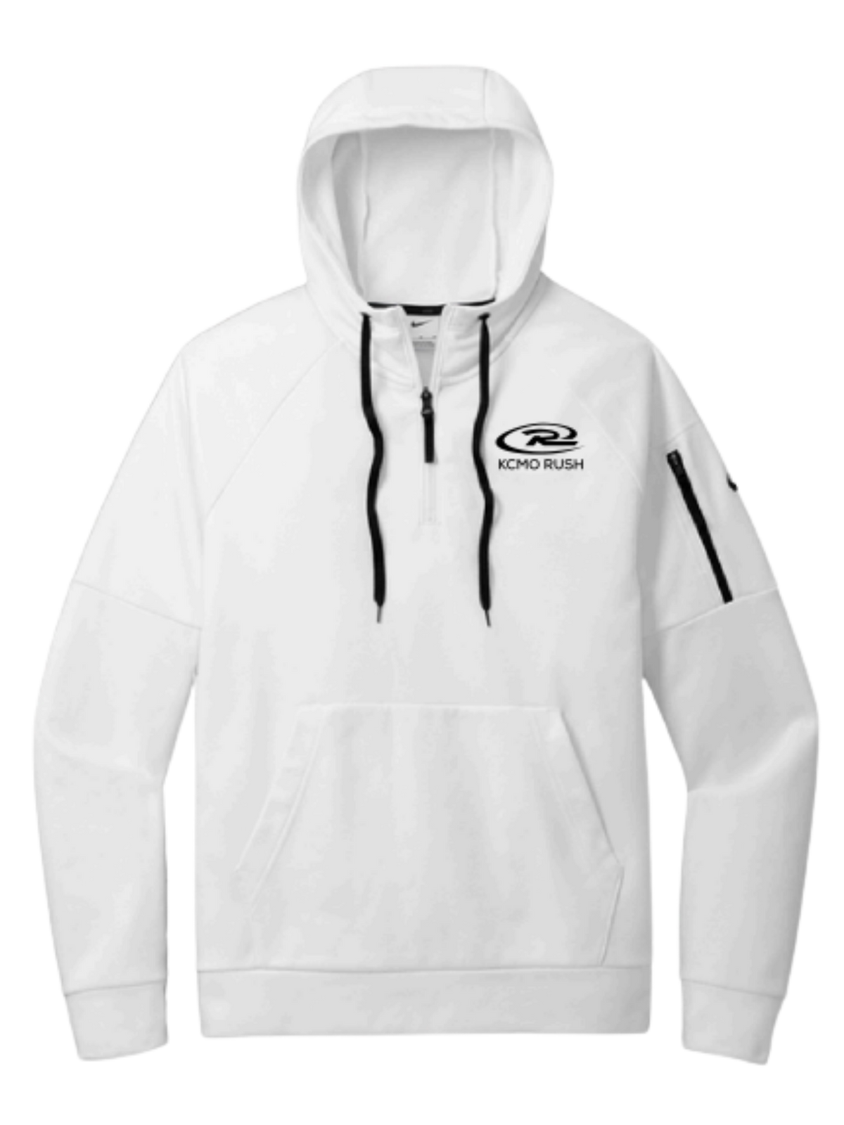 KCMO Rush Nike Therma-Fit Pocket 1/4-Zip Fleece Hoodie