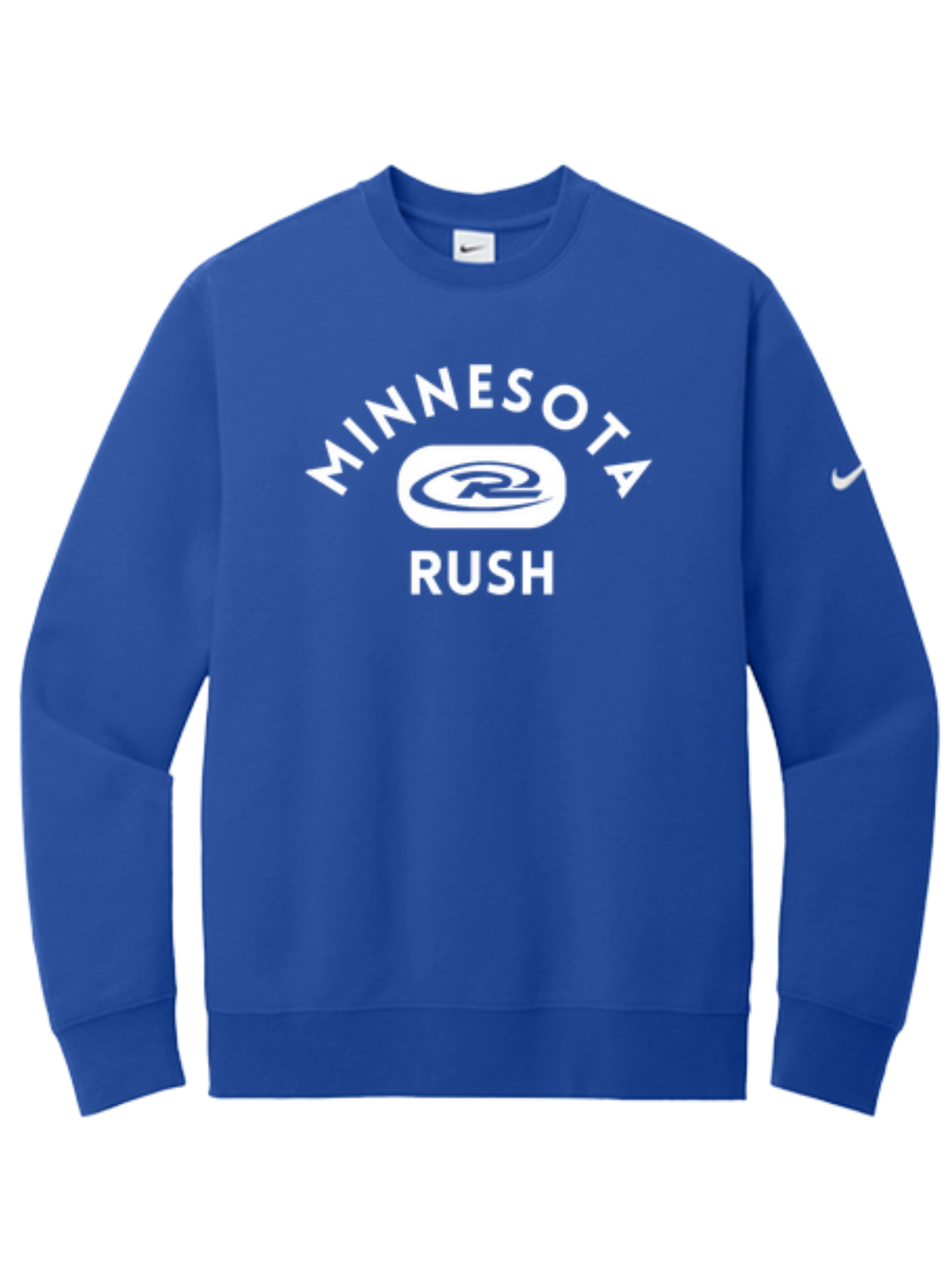 Nike Club Fleece Sleeve Swoosh Crew