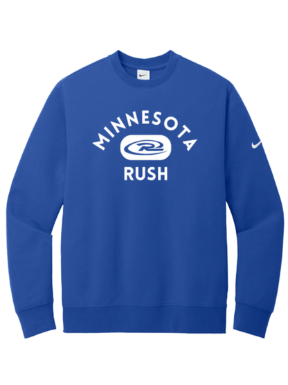Nike Club Fleece Sleeve Swoosh Crew