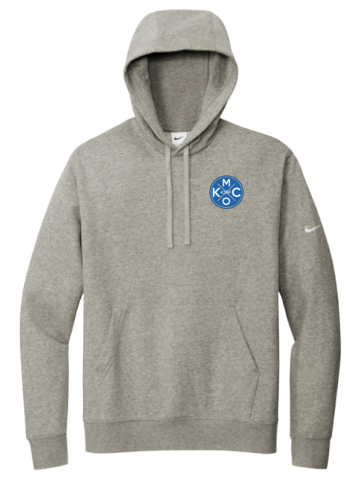 KCMO Rush Nike Club Fleece Sleeve Swoosh Pullover Hoodie