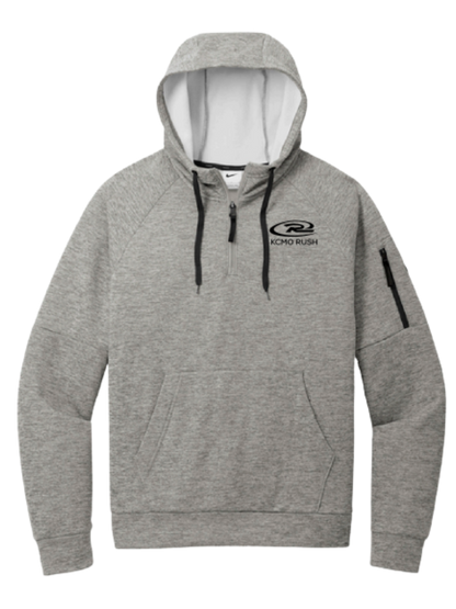 KCMO Rush Nike Therma-Fit Pocket 1/4-Zip Fleece Hoodie