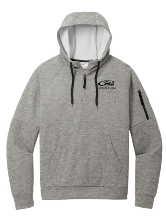 KCMO Rush Nike Therma-Fit Pocket 1/4-Zip Fleece Hoodie