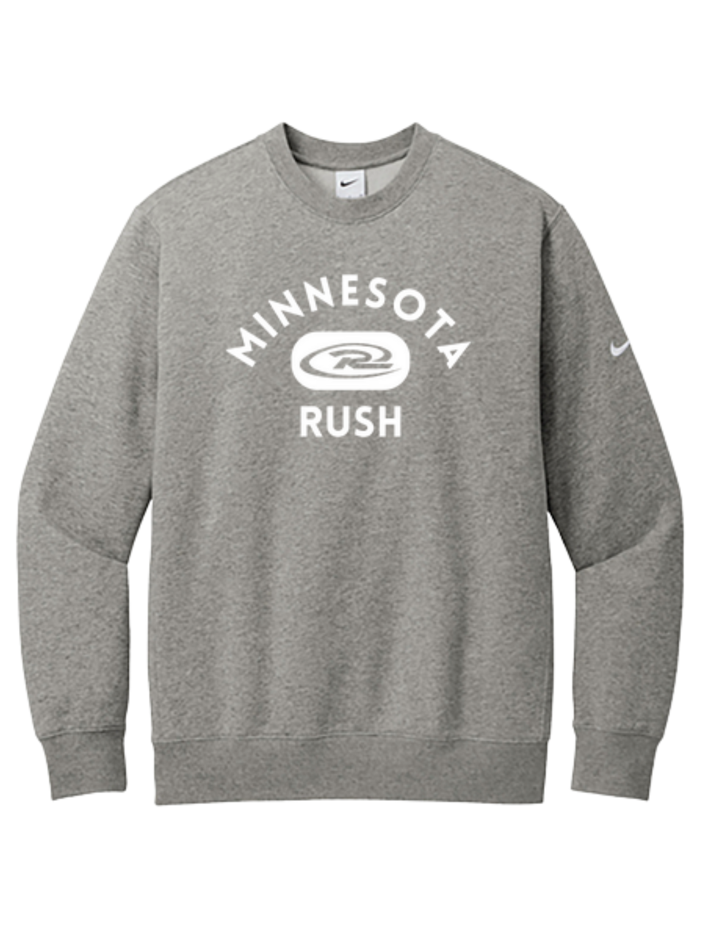 Nike Club Fleece Sleeve Swoosh Crew