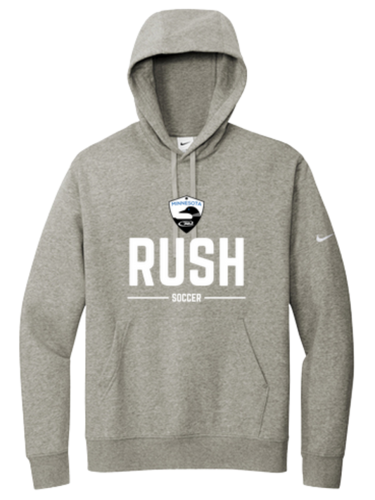 MN Rush Nike Club Fleece Sleeve Swoosh Pullover Hoodie