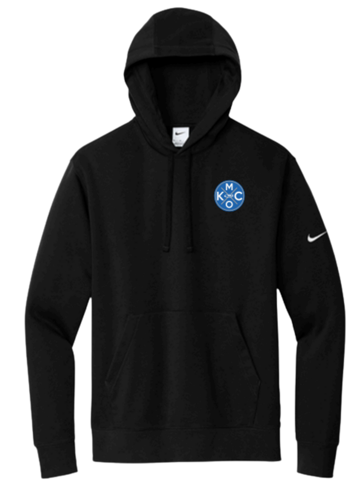 KCMO Rush Nike Club Fleece Sleeve Swoosh Pullover Hoodie