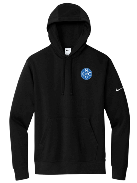KCMO Rush Nike Club Fleece Sleeve Swoosh Pullover Hoodie