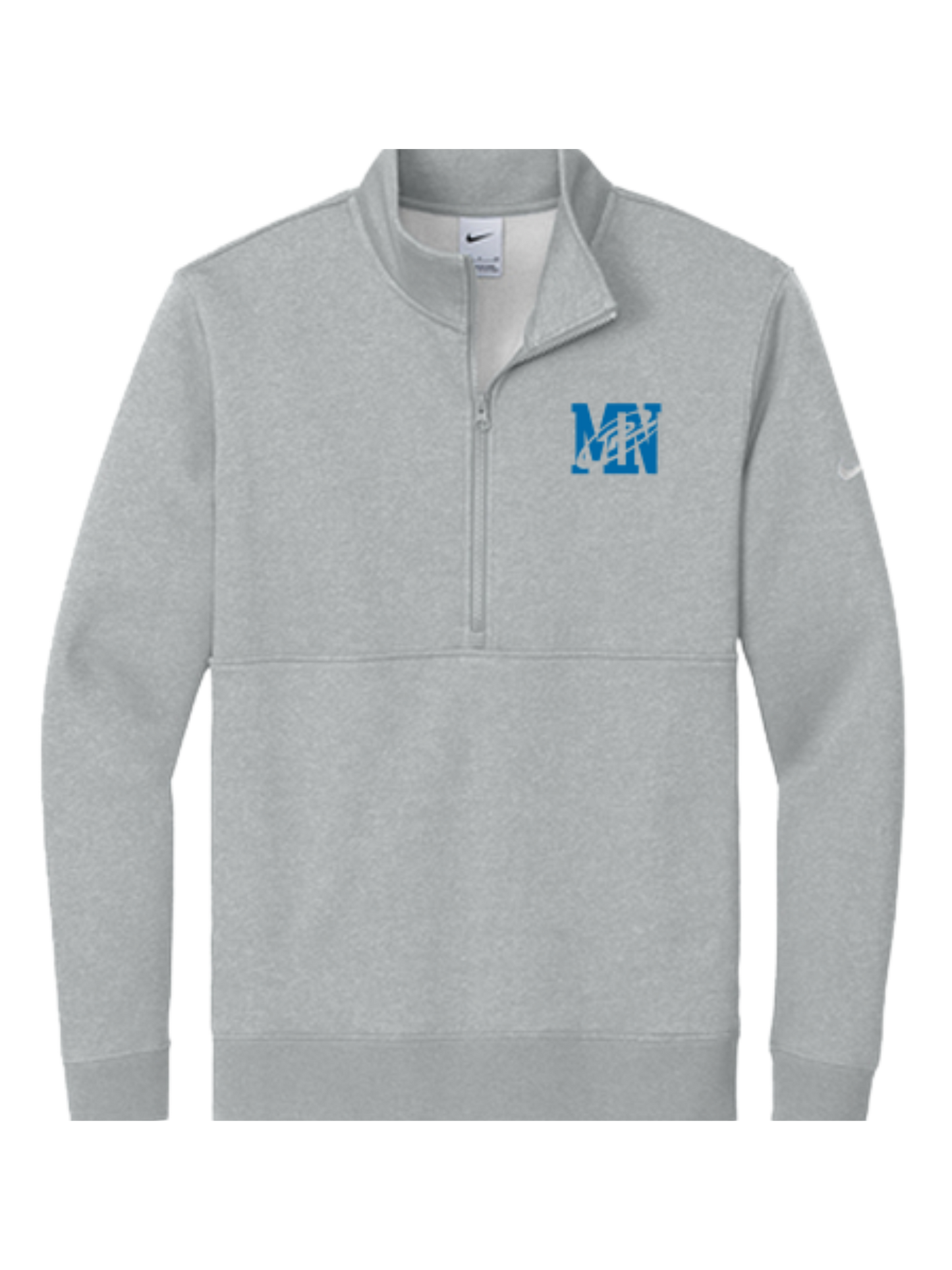 MN Rush Nike Club Fleece Sleeve Swoosh 1/2-Zip