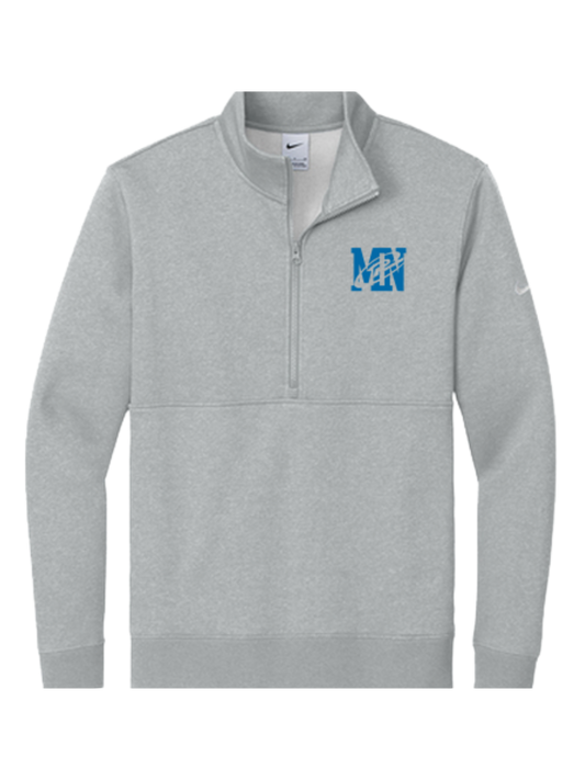MN Rush Nike Club Fleece Sleeve Swoosh 1/2-Zip