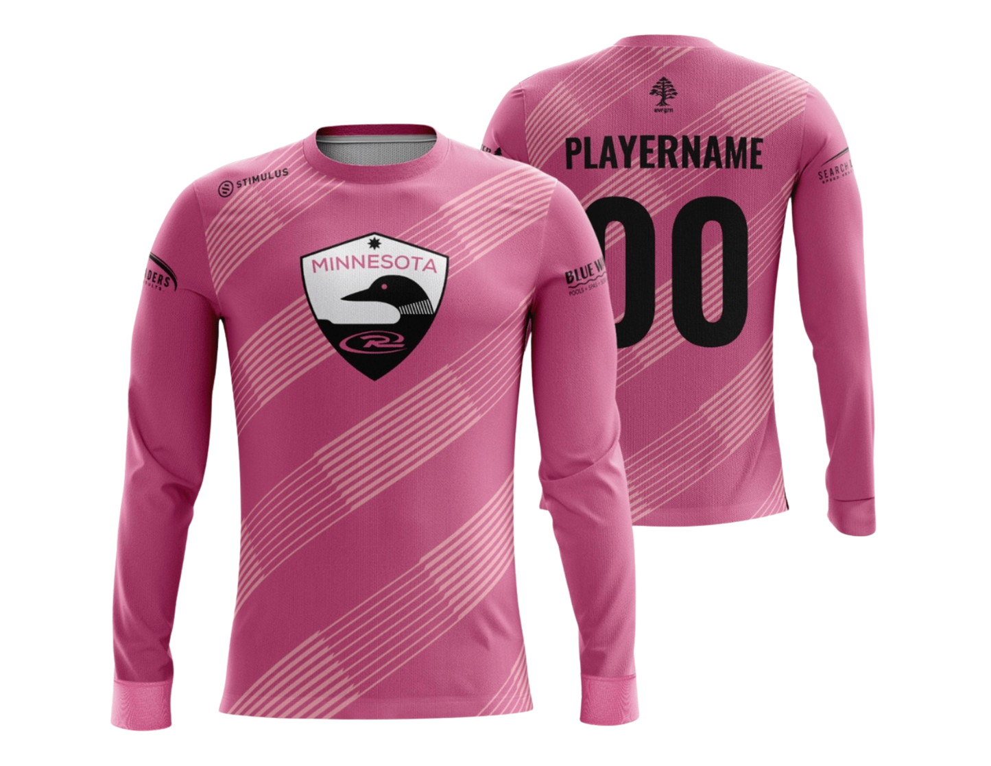 ** PRE-ORDER ** Custom Team Warm Up - LONG SLEEVE