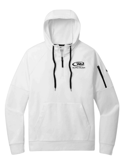 KCMO Rush Nike Therma-Fit Pocket 1/4-Zip Fleece Hoodie