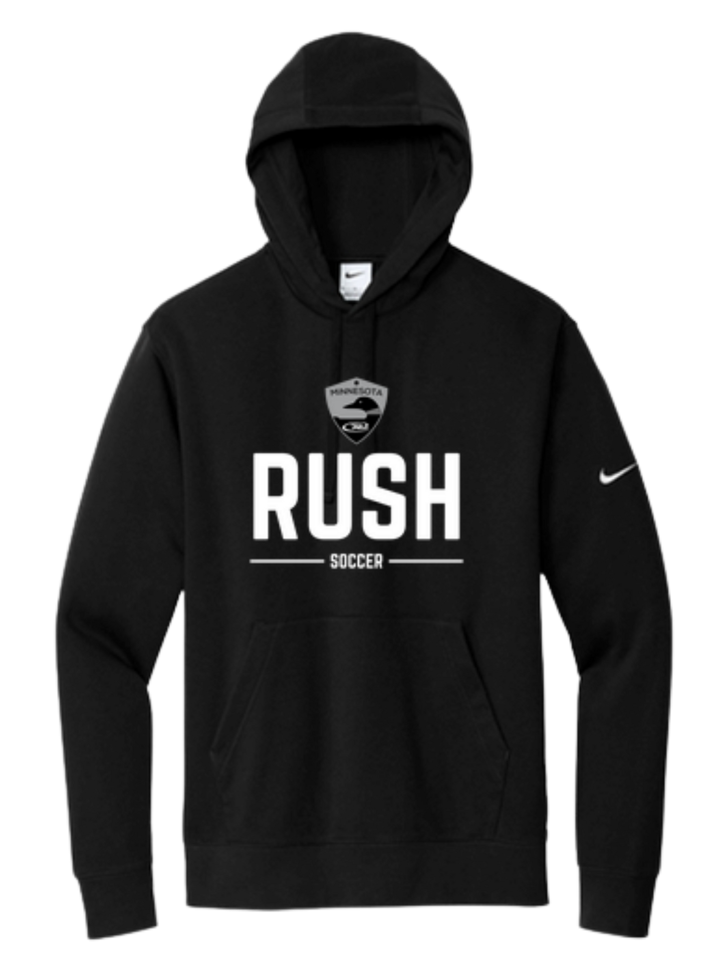 Nike Club Fleece Sleeve Swoosh Pullover Hoodie