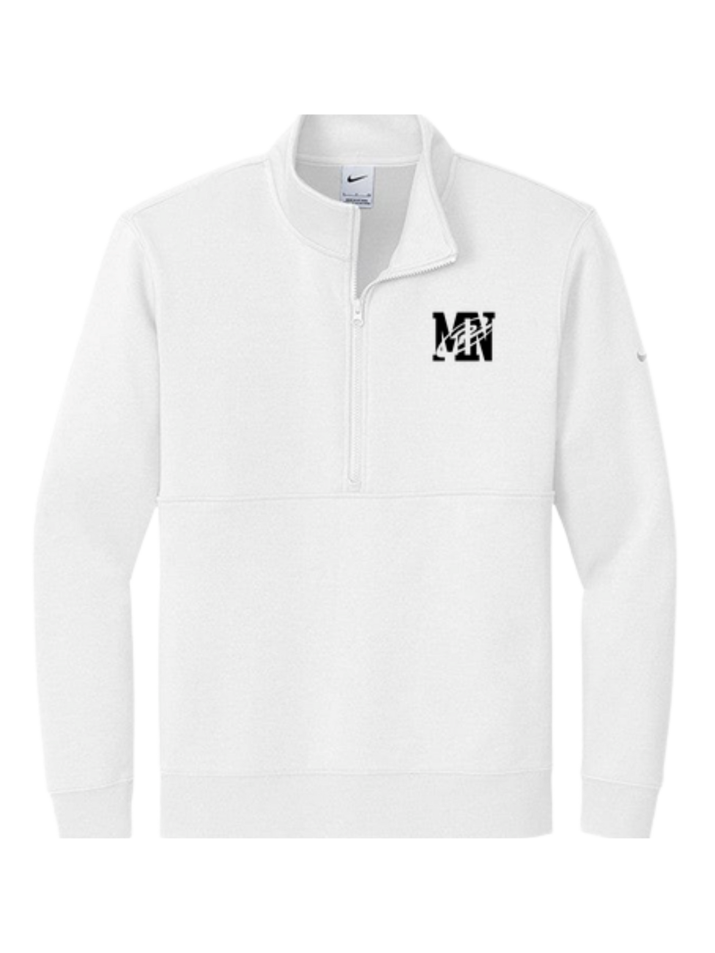 MN Rush Nike Club Fleece Sleeve Swoosh 1/2-Zip