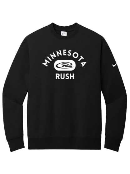 Nike Club Fleece Sleeve Swoosh Crew