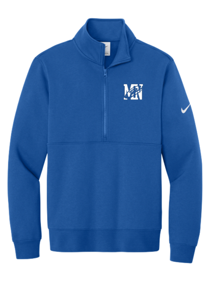 MN Rush Nike Club Fleece Sleeve Swoosh 1/2-Zip